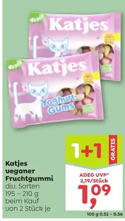 ADEG Katjes veganer Fruchtgummi Angebot