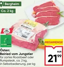 Maximarkt Österr. Beiried vom Jungstier Angebot
