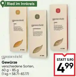 Maximarkt Gewürze Angebot