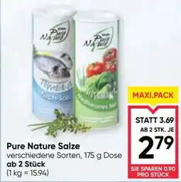 Maximarkt Pure Nature Salze Angebot