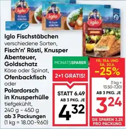 Maximarkt Iglo Fischstäbchen Angebot