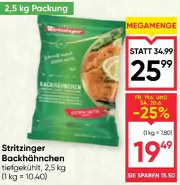 Maximarkt Stritzinger Backhähnchen Angebot