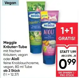 Maximarkt Meggle Kräuter-Tube oder Aioli Angebot