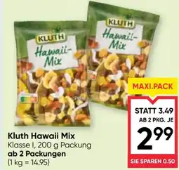 Maximarkt KLUTH Hawaii- Mix Angebot