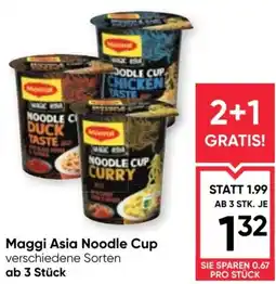 Maximarkt Maggi Asia Noodle Cup Angebot