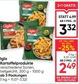 Maximarkt Iglo Kartoffelprodukte Angebot