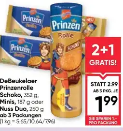 Maximarkt DeBeukelaer Prinzenrolle Schoko, Minis, oder Nuss Duo, Angebot