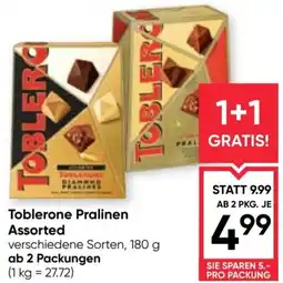 Maximarkt Toblerone Pralinen Assorted Angebot