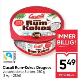 Maximarkt Casali Rum-Kokos Dragees Angebot