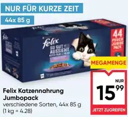 Maximarkt Felix Katzennahrung Jumbopack Angebot