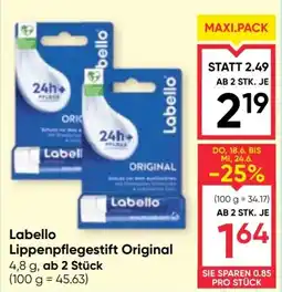 Maximarkt Labello Lippenpflegestift Original Angebot