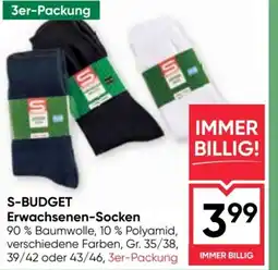 Maximarkt S-BUDGET Erwachsenen-Socken Angebot