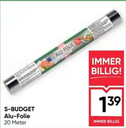 Maximarkt S-BUDGET ALU-FOLIE Angebot