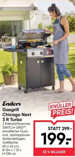 Maximarkt Enders Gasgrill Chicago Next 3 R Turbo Angebot