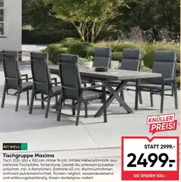 Maximarkt Tischgruppe Maxima Angebot