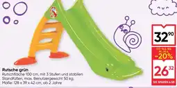 Maximarkt Rutsche grün Angebot