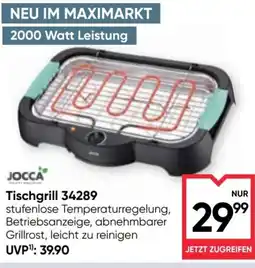 Maximarkt Tischgrill 34289 Angebot