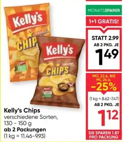 Maximarkt Kelly's Chips Angebot