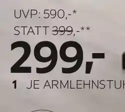 XXXLutz Je armlehnstuhl Angebot
