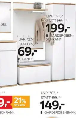 XXXLutz Garderobenbank Angebot