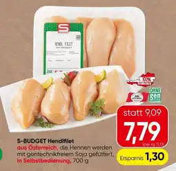 Spar S-BUDGET Hendlfilet Angebot