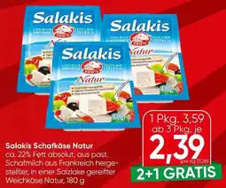 Spar Salakis Schafkäse Natur Angebot
