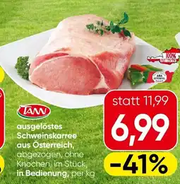 Spar Ausgelöstes schweinskarree aus österreich Angebot