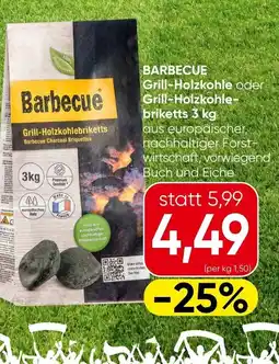 Spar Barbecue Grill-Holzkohlebriketts oder Grill-Holzkohle- briketts Angebot