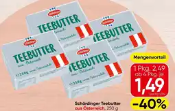 Spar Schärdinger Teebutter aus Österreich, Angebot