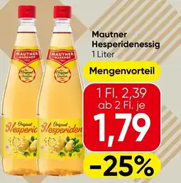 Spar Mautner Hesperidenessig Angebot