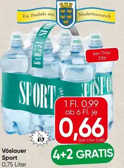 Spar Vöslauer Sport Angebot