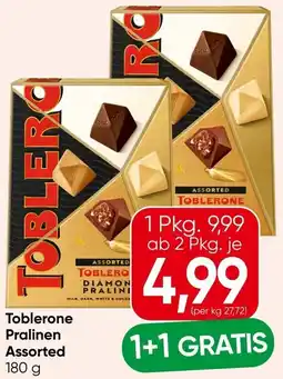 Spar Toblerone Pralinen Assorted Angebot