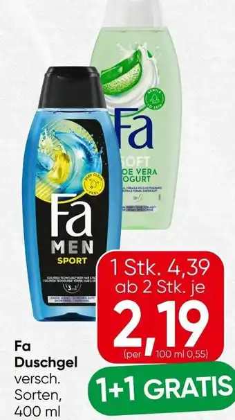 Spar Fa Duschgel Angebot