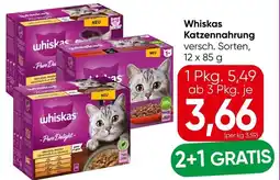 Spar Whiskas Katzennahrung Angebot
