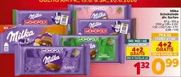 Billa Milka Schokolade div. Sorten Angebot