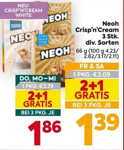 Billa Neoh crisp'n'cream 3 stk. div. sorten Angebot