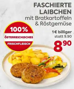 Billa Faschierte laibchen Angebot