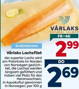 Billa Vårlaks Lachsfilet Angebot