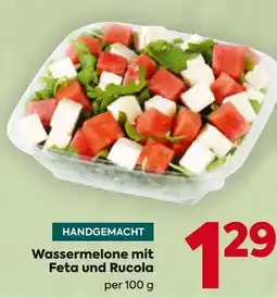 Billa Wassermelone mit Feta und Rucola Angebot