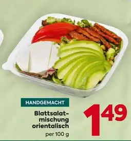 Billa Blattsalat- mischung orientalisch Angebot