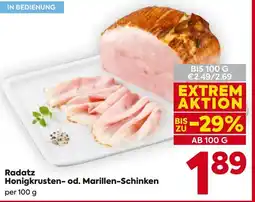 Billa Radatz Honigkrusten- od. Marillen-Schinken Angebot
