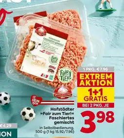 Billa Hofstädter Fair zum Tier! Faschiertes gemischt Angebot