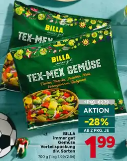 Billa BILLA immer gut Gemüse Vorteilspackung Angebot