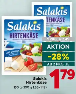 Billa Salakis HIRTENKÄSE Angebot