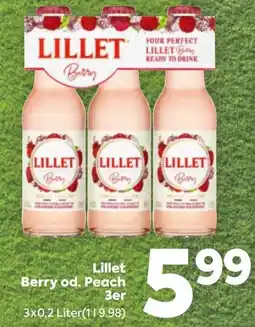 Billa LILLET Berry od. Peach Angebot