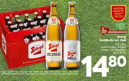 Billa Stiegl Goldbräu od. Hell Angebot