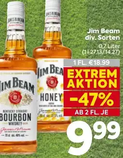 Billa Jim Beam div. Sorten Angebot