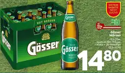 Billa Gösser Märzen Angebot