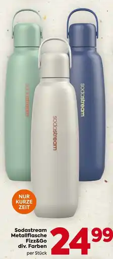 Billa Sodastream Metallflasche Fizz&Go div. Farben Angebot