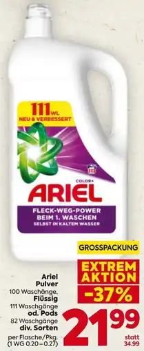Billa Ariel Pulver Angebot
